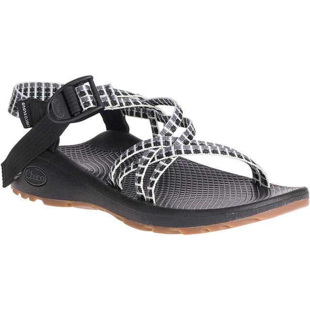 Black Chaco ZX/1 Cloud Dual Adjustable Straps Cushioned Women Sandals | 19820-SPAN | Usa