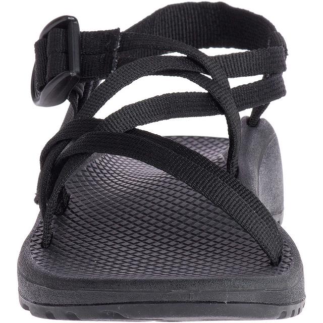 Black Chaco ZX/1 Cloud Dual Adjustable Straps Cushioned Women Sandals | 09561-QRKJ | Usa