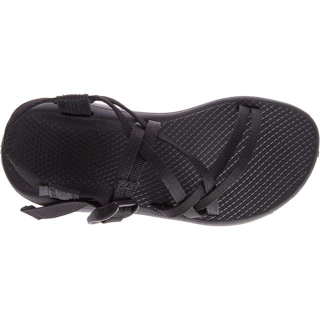 Black Chaco ZX/1 Cloud Dual Adjustable Straps Cushioned Women Sandals | 09561-QRKJ | Usa