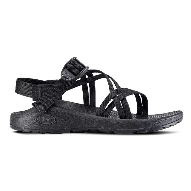 Black Chaco ZX/1 Cloud Dual Adjustable Straps Cushioned Women Sandals | 09561-QRKJ | Usa