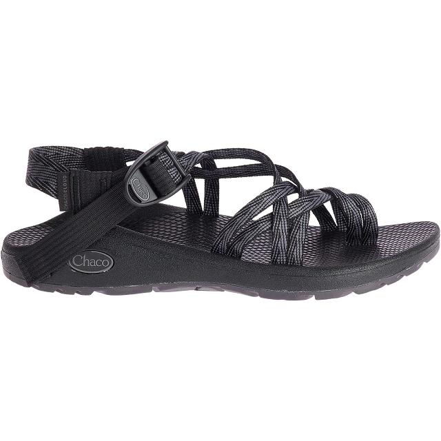 Black Chaco ZX/2 Cloud Dual Adjustable Straps Cushioned Women Sandals | 62817-UIDQ | Usa