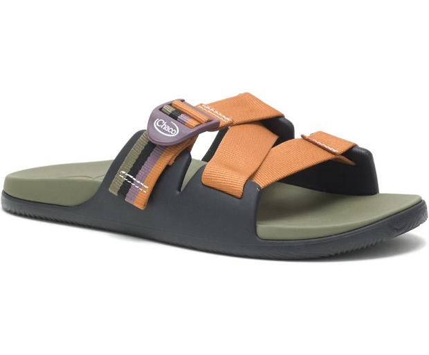 Black Olive Chaco Chillos Women Slide | 16874-XVRN | Usa