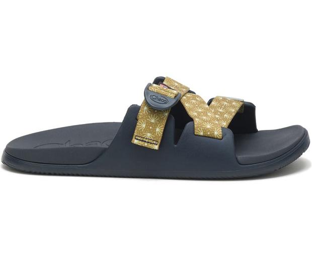 Black Olive Chaco Huckberry Men Slide | 80614-OMYH | Usa