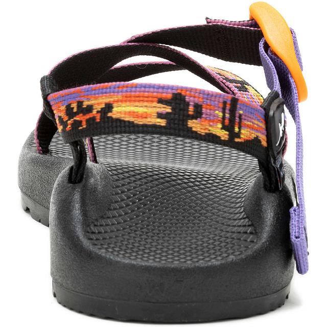 Black Purple Chaco Z/1 Classic Adjustable Strap Women Sandals | 85726-BEUZ | Usa