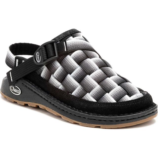 Black White Chaco Canyon Woven Women Clogs | 70584-DYPC | Usa