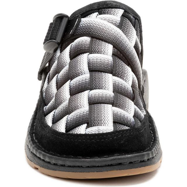 Black White Chaco Canyon Woven Women Clogs | 70584-DYPC | Usa