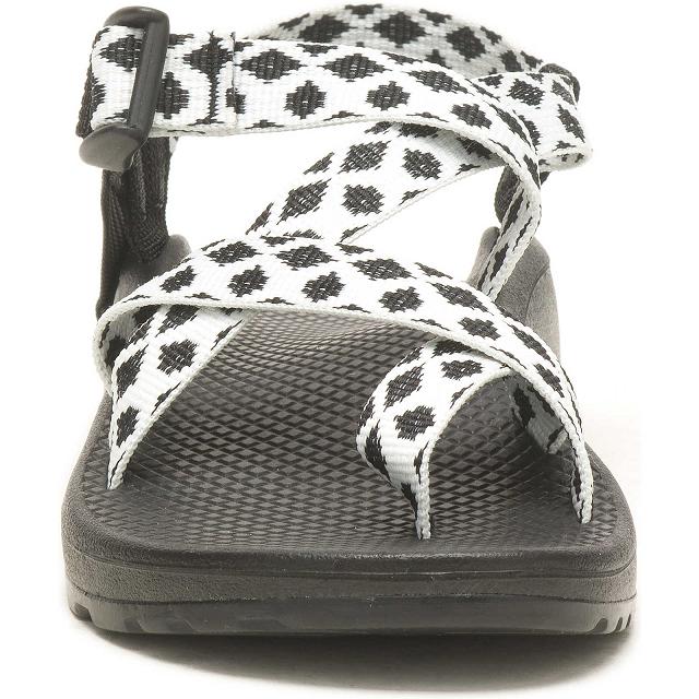 Black White Chaco Z/Cloud 2 Adjustable Strap Cushioned Women Sandals | 01864-VXQI | Usa