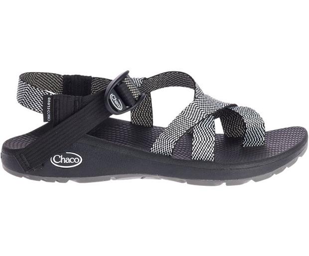 Black White Chaco Z/Cloud 2 Women Sandals | 41205-VPLE | Usa