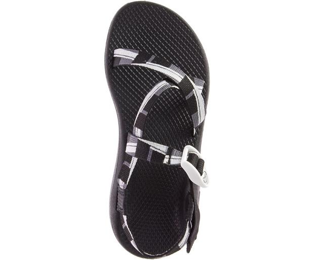 Black White Chaco Z/Cloud Women Sandals | 73928-DTSG | Usa