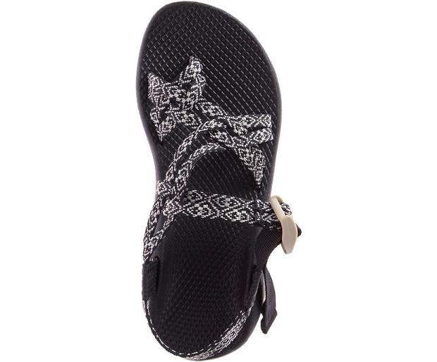 Black White Chaco Z/Cloud X2 Women Sandals | 48720-BUDK | Usa