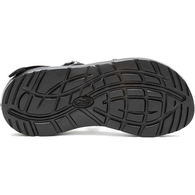 Black White Chaco ZX/1 Cloud Dual Adjustable Straps Cushioned Women Sandals | 83209-JYTL | Usa