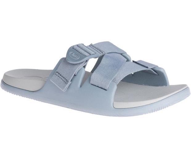 Blue Black Chaco Chillos Women Slide | 26305-NIMX | Usa