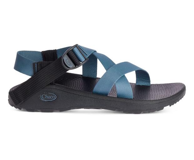 Blue Black Chaco Z/Cloud Men Sandals | 56032-SPJF | Usa