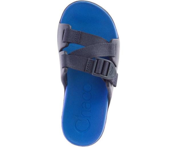 Blue Chaco Chillos Kids' Slide | 74036-IDTW | Usa