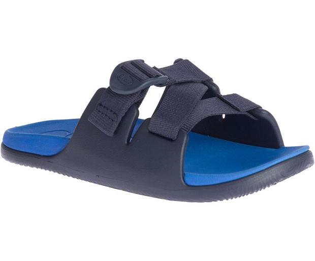 Blue Chaco Chillos Kids' Slide | 74036-IDTW | Usa