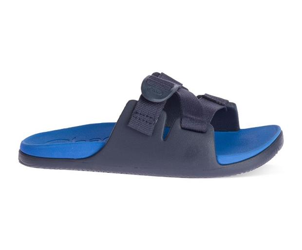 Blue Chaco Chillos Kids\' Slide | 74036-IDTW | Usa