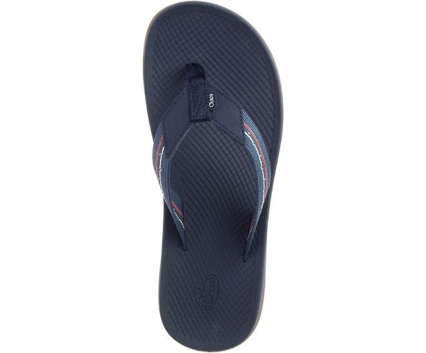 Blue Chaco Lowdown Men Flip Flops | 87032-LQAR | Usa