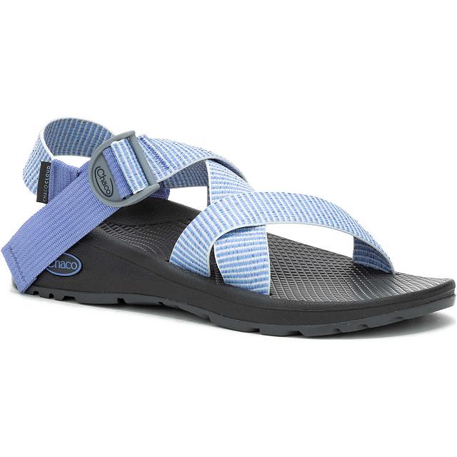 Blue Chaco Mega Z/Cloud Wide-Strap Cushioned Women Sandals | 96180-ZLTC | Usa