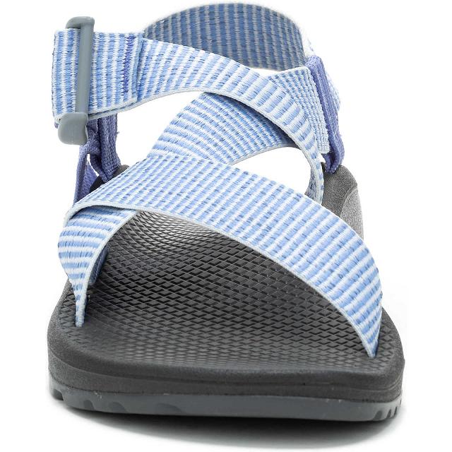 Blue Chaco Mega Z/Cloud Wide-Strap Cushioned Women Sandals | 96180-ZLTC | Usa