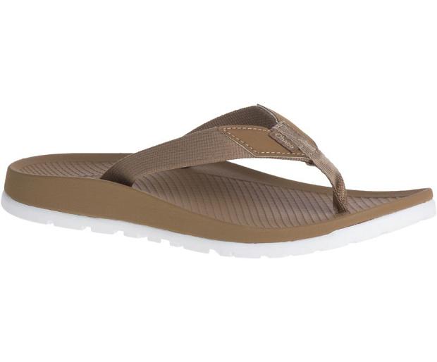 Brown Chaco Lowdown Women Flip Flops | 92134-CIJP | Usa