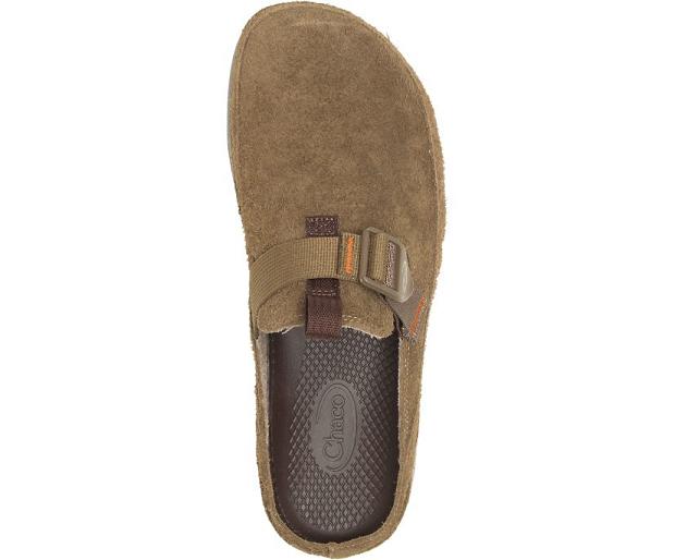 Brown Chaco Paonia Men Clogs | 89317-BXQM | Usa