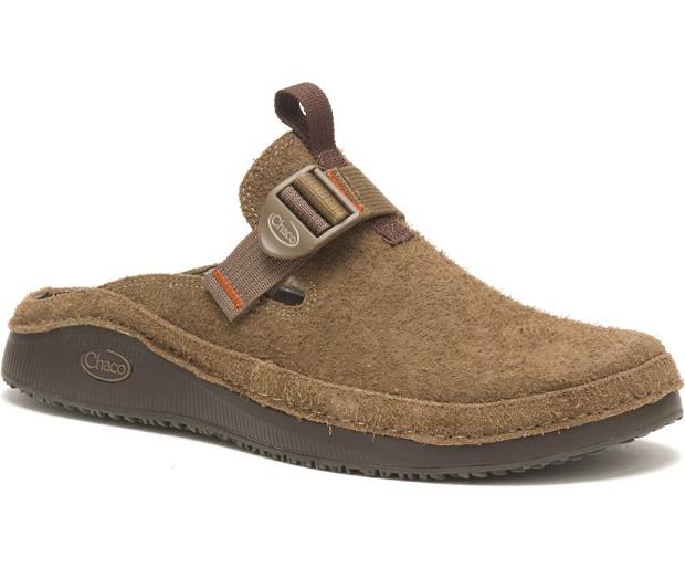 Brown Chaco Paonia Men Clogs | 89317-BXQM | Usa