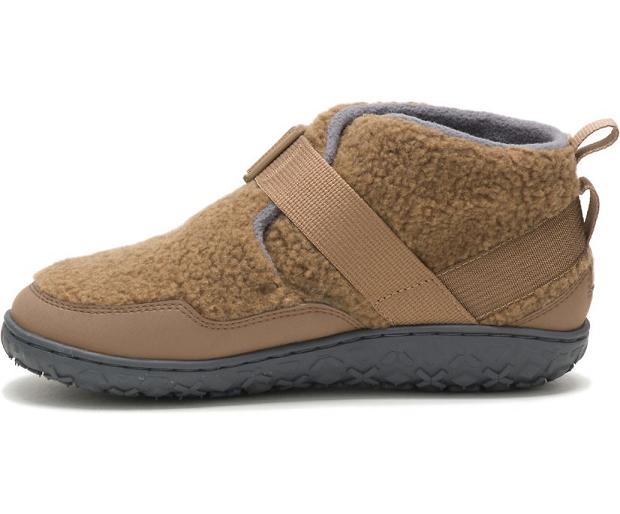 Brown Chaco Ramble Fluff Women Slipper | 12857-CUOF | Usa