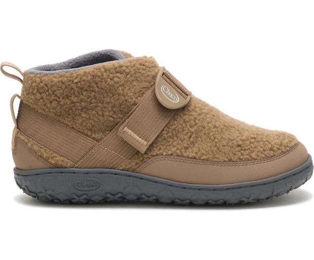 Brown Chaco Ramble Fluff Women Slipper | 12857-CUOF | Usa