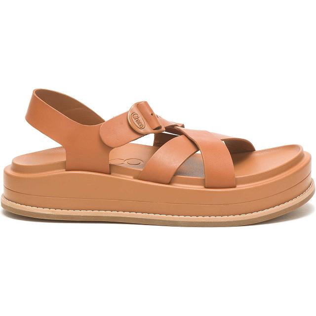 Brown Chaco Townes Midform Women Sandals | 16235-LPJO | Usa