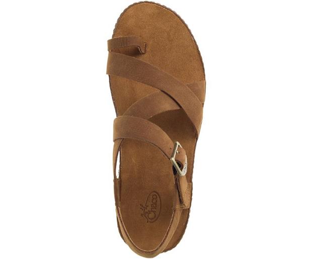 Brown Chaco Wayfarer Loop Women Sandals | 56418-ERUO | Usa