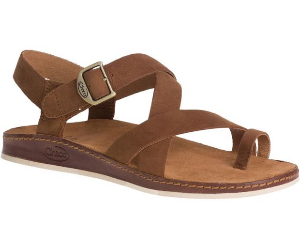 Brown Chaco Wayfarer Loop Women Sandals | 56418-ERUO | Usa