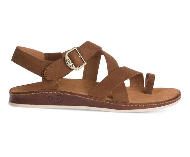 Brown Chaco Wayfarer Loop Women Sandals | 56418-ERUO | Usa