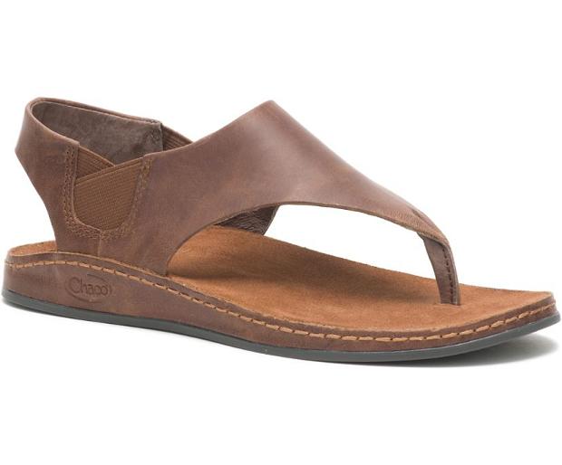 Brown Chaco Wayfarer Post Women Sandals | 26139-JGZH | Usa