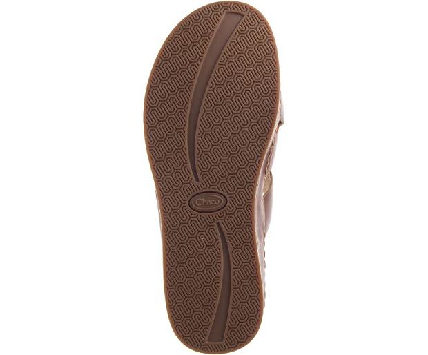 Brown Chaco Wayfarer Women Slide | 76943-GBPK | Usa