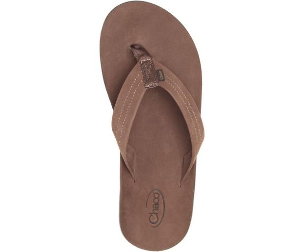 Dark Brown Chaco Classic Men Flip Flops | 61579-IAHS | Usa