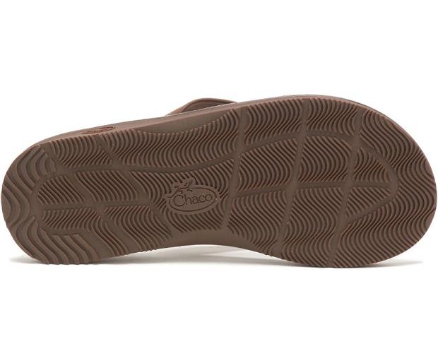 Dark Brown Chaco Classic Men Flip Flops | 61579-IAHS | Usa