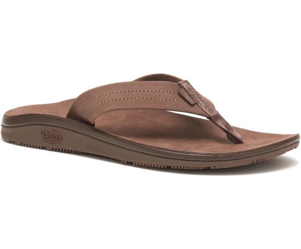 Dark Brown Chaco Classic Women Flip Flops | 42683-DNLP | Usa