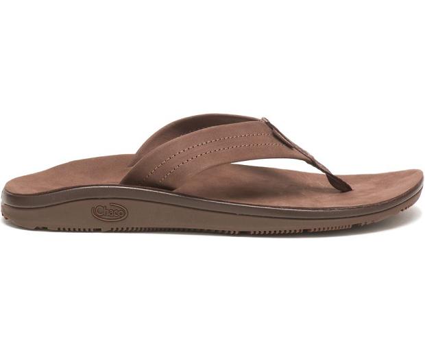 Dark Brown Chaco Classic Women Flip Flops | 42683-DNLP | Usa