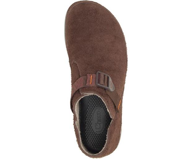 Dark Brown Chaco Paonia Men Slipper | 79315-TXAD | Usa