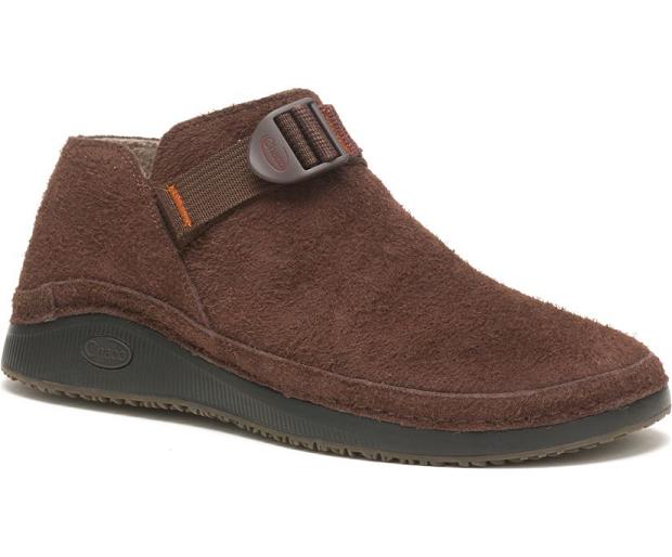 Dark Brown Chaco Paonia Men Slipper | 79315-TXAD | Usa