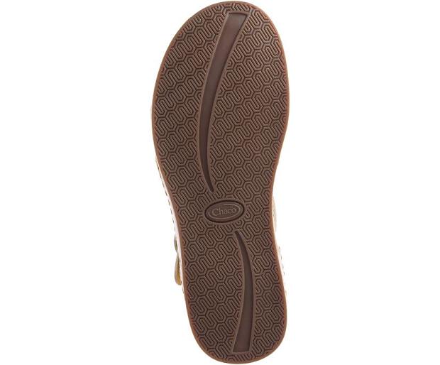 Gold Chaco Wayfarer Women Sandals | 71590-GUHQ | Usa