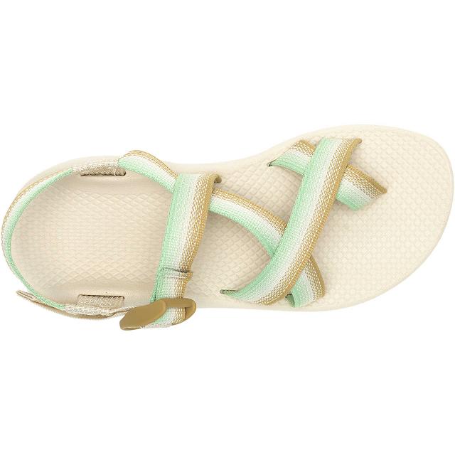 Green Beige Chaco Z/2 Classic Adjustable Strap Women Sandals | 38640-DGML | Usa