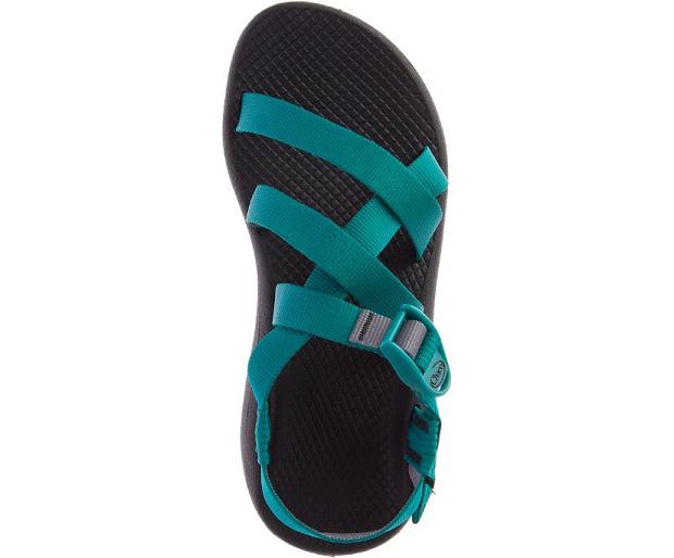 Green Black Chaco Banded Z/Cloud Women Sandals | 54106-PGOF | Usa