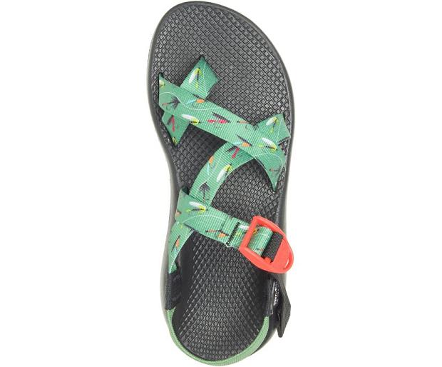 Green Black Chaco Thomas Rhett Women Sandals | 57216-BIAG | Usa