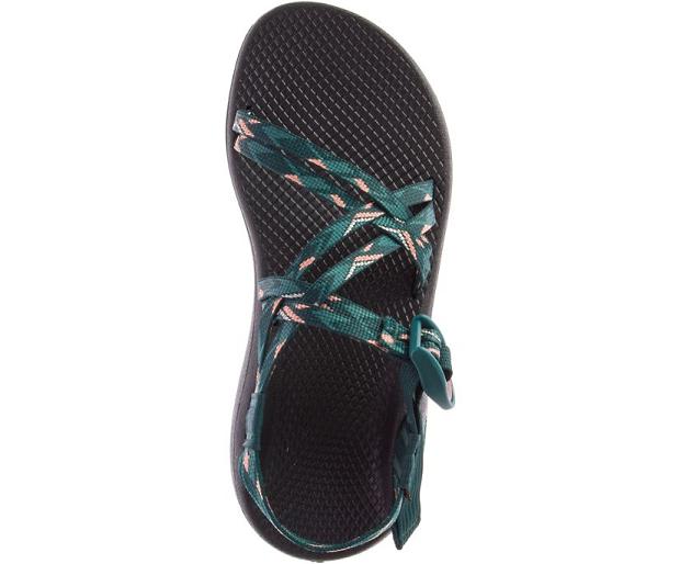 Green Black Chaco Z/Cloud X Women Sandals | 15230-DIEC | Usa