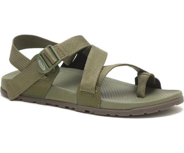 Green Chaco Lowdown 2 Men Sandals | 47852-AYSE | Usa