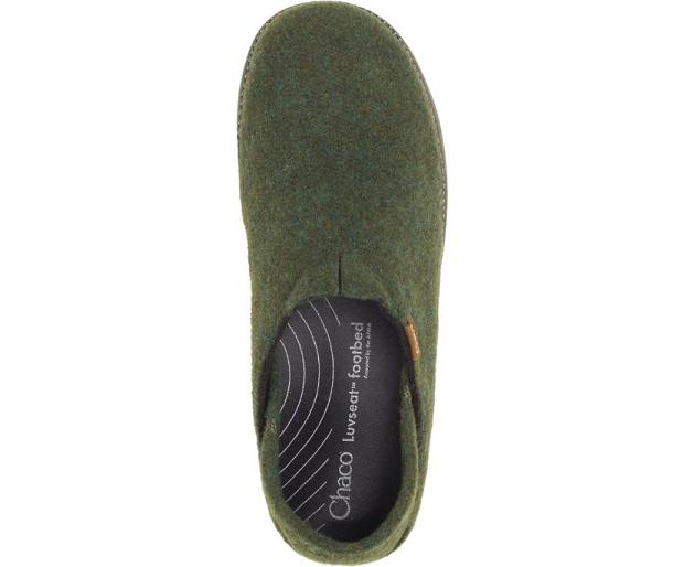 Green Chaco Revel Men Slipper | 80469-DELR | Usa