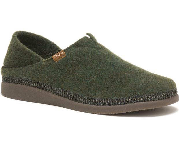 Green Chaco Revel Men Slipper | 80469-DELR | Usa