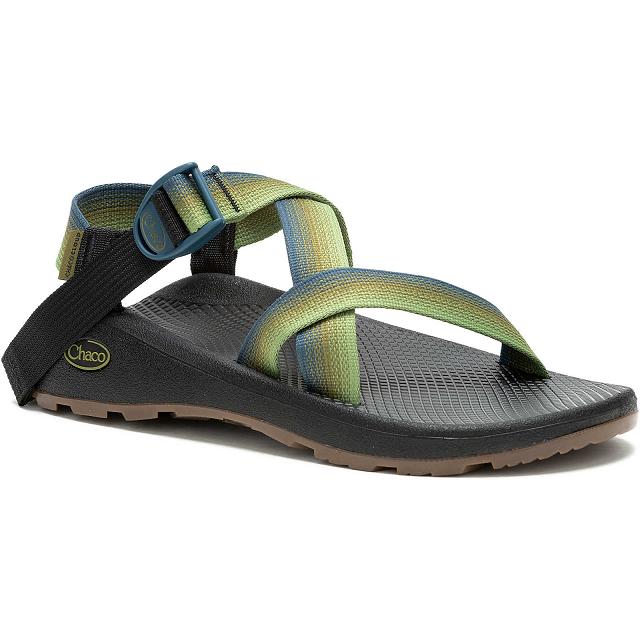 Green Chaco Z/Cloud Adjustable Strap Cushioned Men Sandals | 06382-APTF | Usa