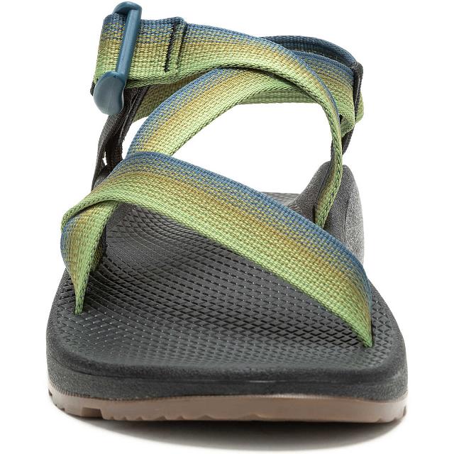 Green Chaco Z/Cloud Adjustable Strap Cushioned Men Sandals | 06382-APTF | Usa